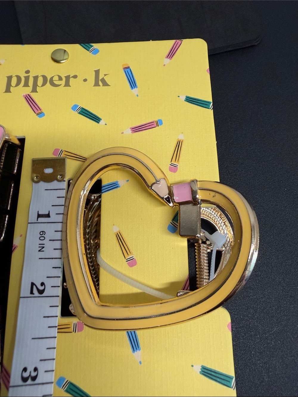Piper K | School Motif Metal Hair Clips - Picture 7 of 8